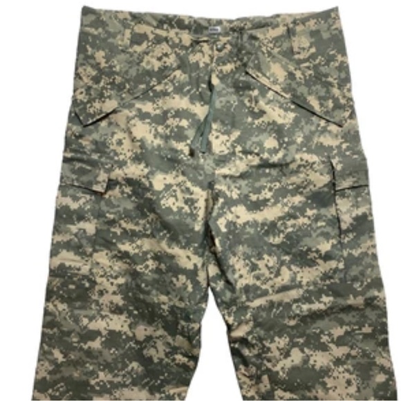 US Military Cold Weather Trousers Goretex Universal Camouflage Mens Medium Reg - Picture 1 of 10